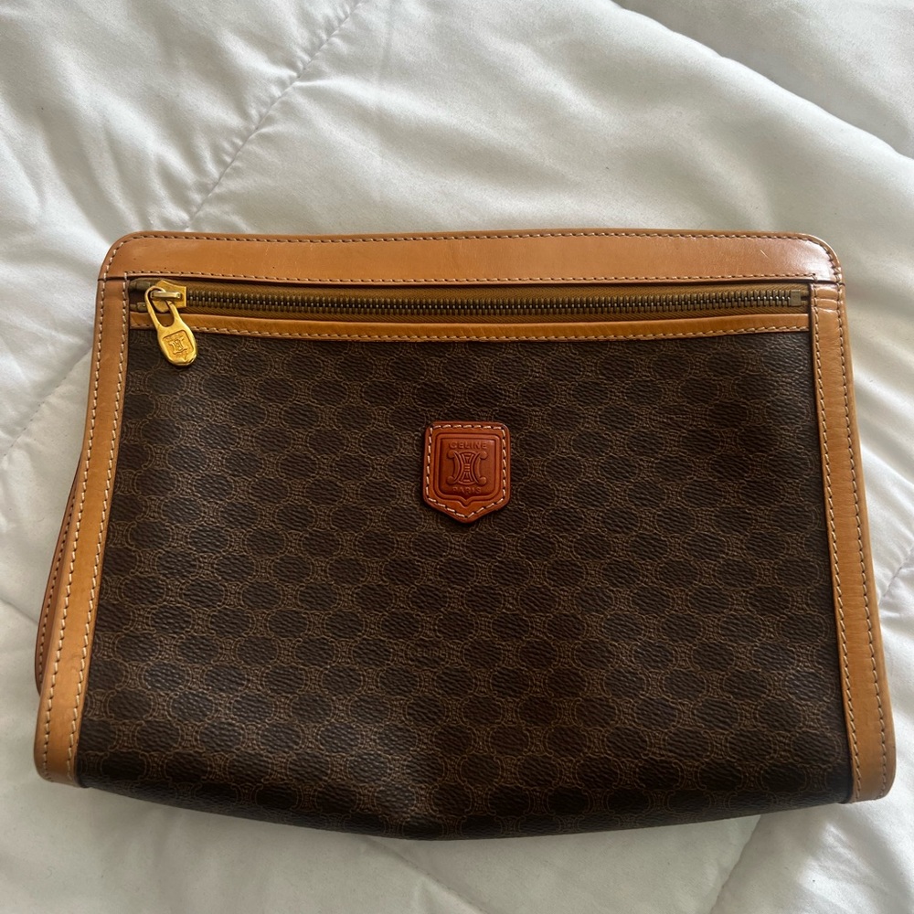 Vintage Celine Macadam Clutch - Picture 2 of 5